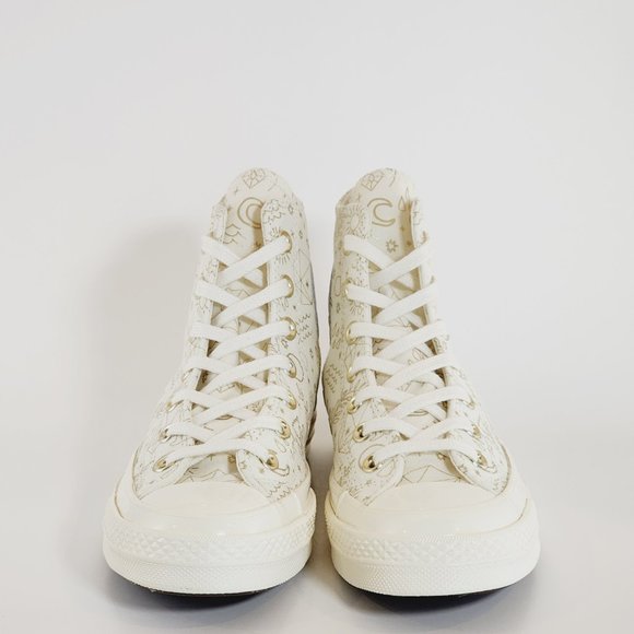 Converse Chuck 70 Hi 'Golden Elements' Women's Sneakers A02207C NWT - Picture 6 of 6